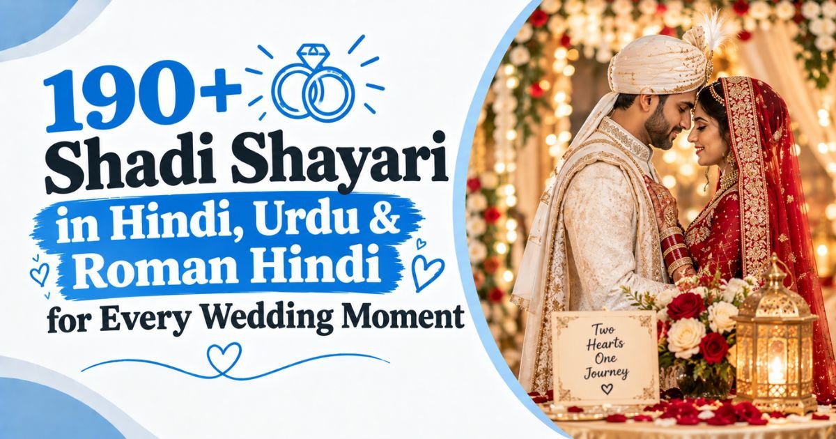 Shadi Shayari