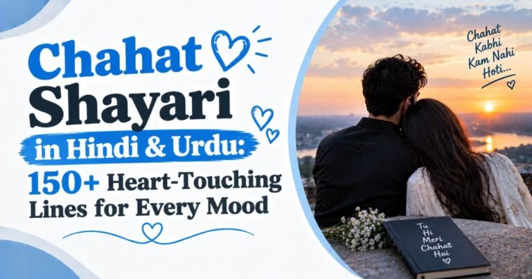 Chahat Shayari