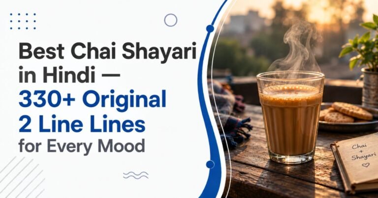 Chai Shayari