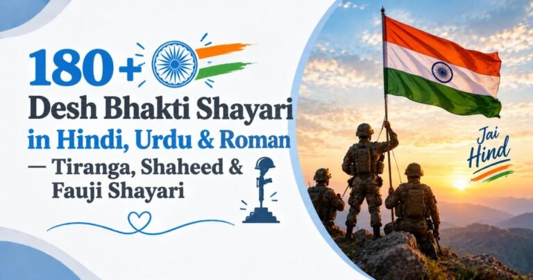 Desh Bhakti Shayari