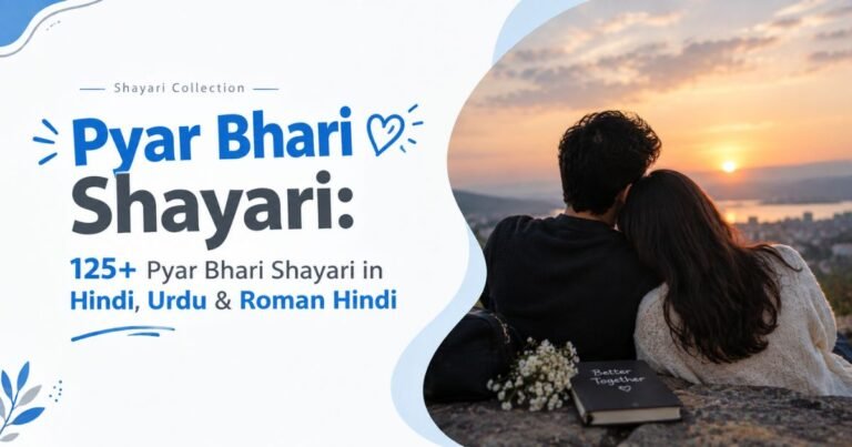 Pyar Bhari Shayari