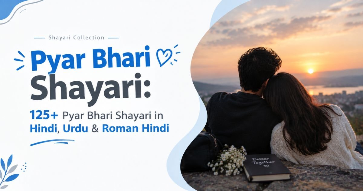 Pyar Bhari Shayari