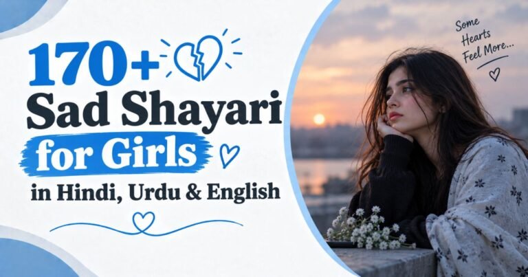Sad Shayari for Girls