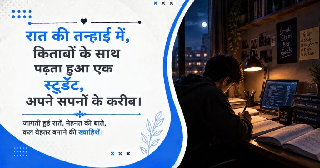 student motivational shayari