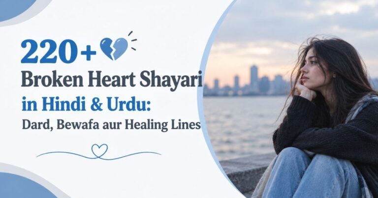 broken heart shayari