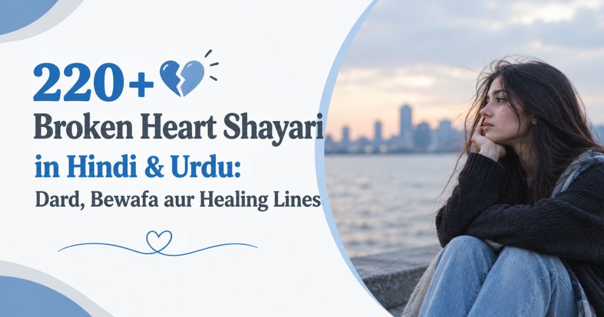 broken heart shayari