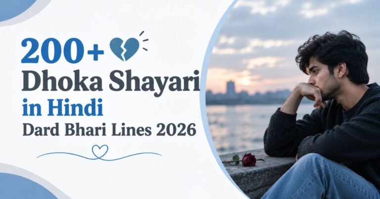 dhoka shayari