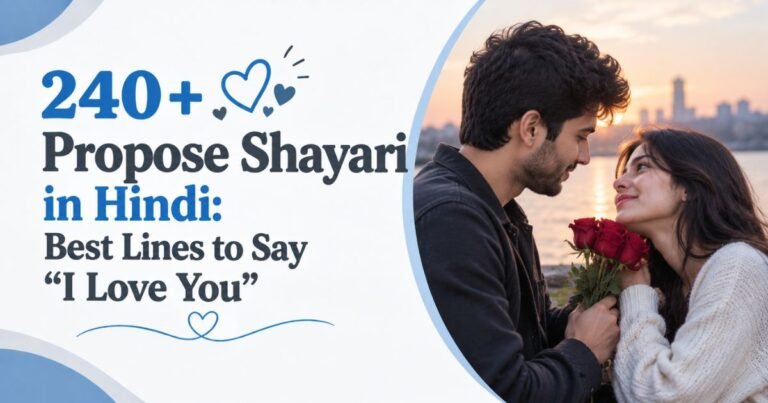 propose shayari