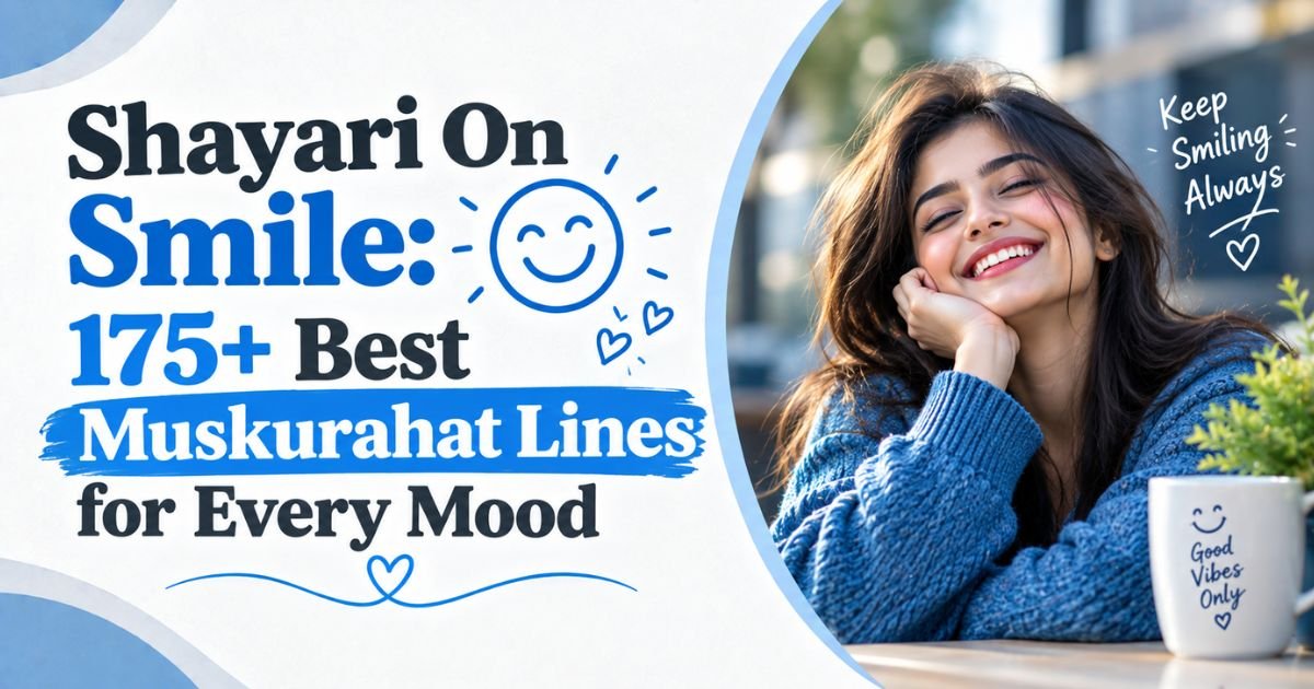 shayari on smile