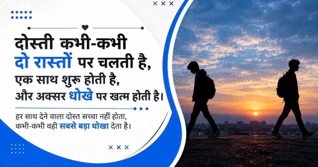 dhokhe ki shayari