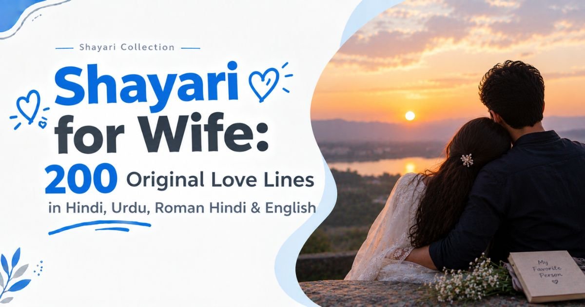 Shayari for Wife